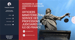 Desktop Screenshot of huissier-95.com